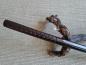 Preview: Einzigartiger Bokken aus Ebenholz mit Griffschnitzerei, Hi Rille in der Standardform♥ wunderschönes Geschenk✓ 100% Handarbeit✓ Aikido, Iaido, WingTsun, Kendo, Jodo➽nur bei uns im www.bokken-welt.de erhältlich.